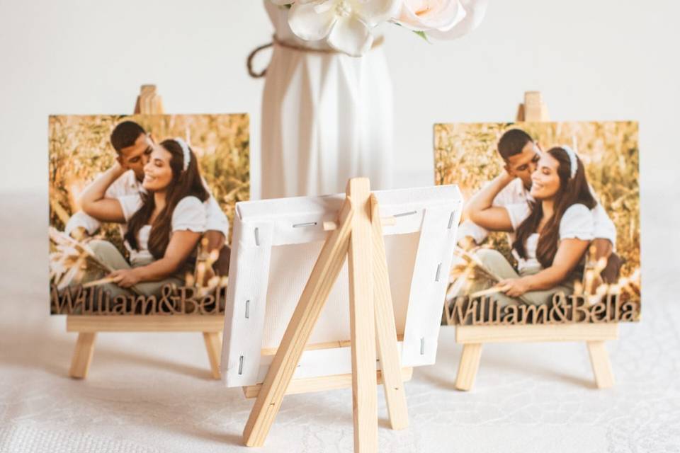 Marco de boda con foto personalizada