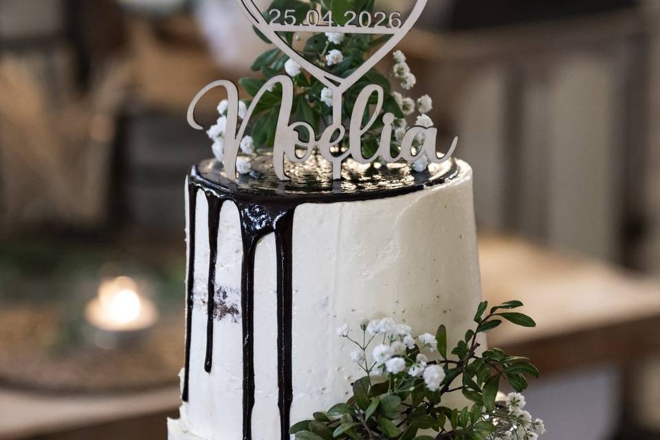 Topper personalizado para la tarta