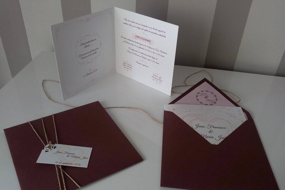 Invitación personalizada