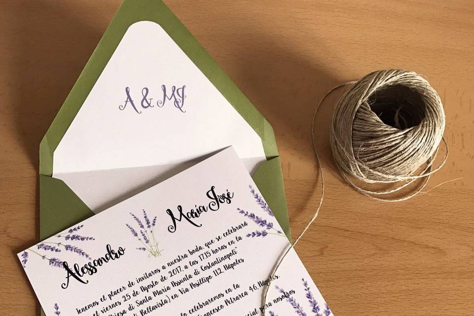 Invitaciones personalizadas