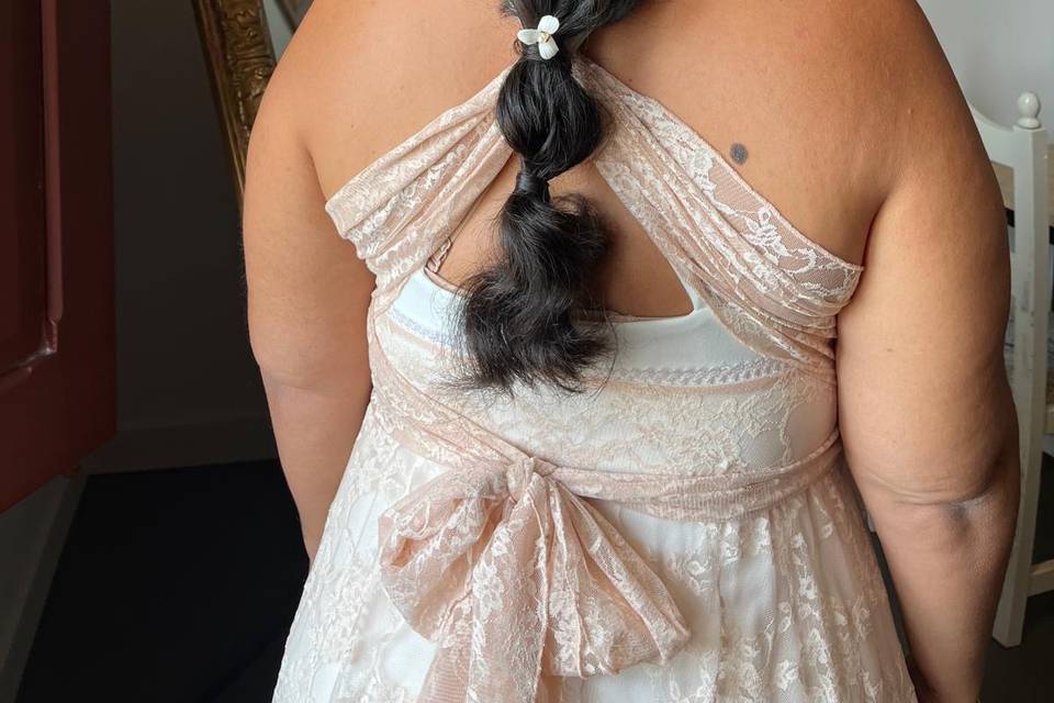 Trenza novia