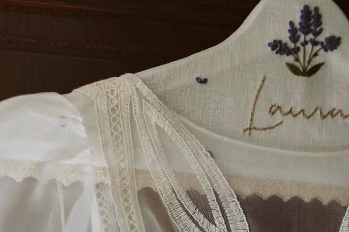 Perchas para vestido de novia