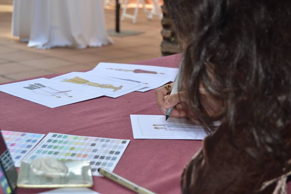 Andrea Reyes Live Art