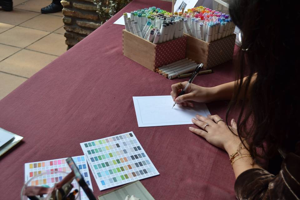 Andrea Reyes Live Art