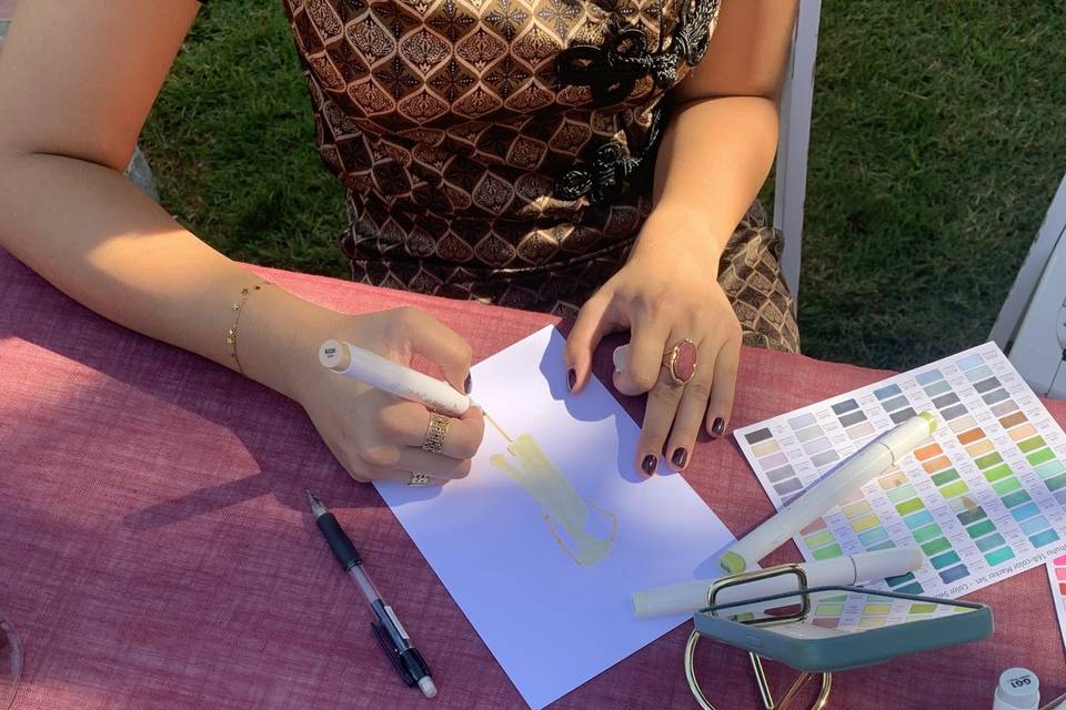 Andrea Reyes Live Art