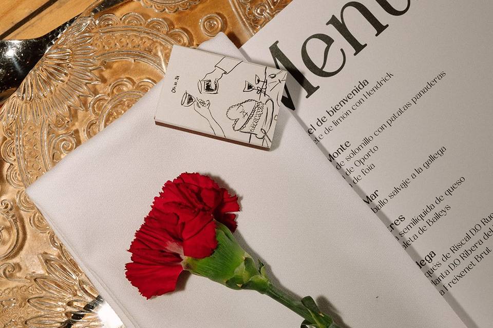 Diseño detalles invitados