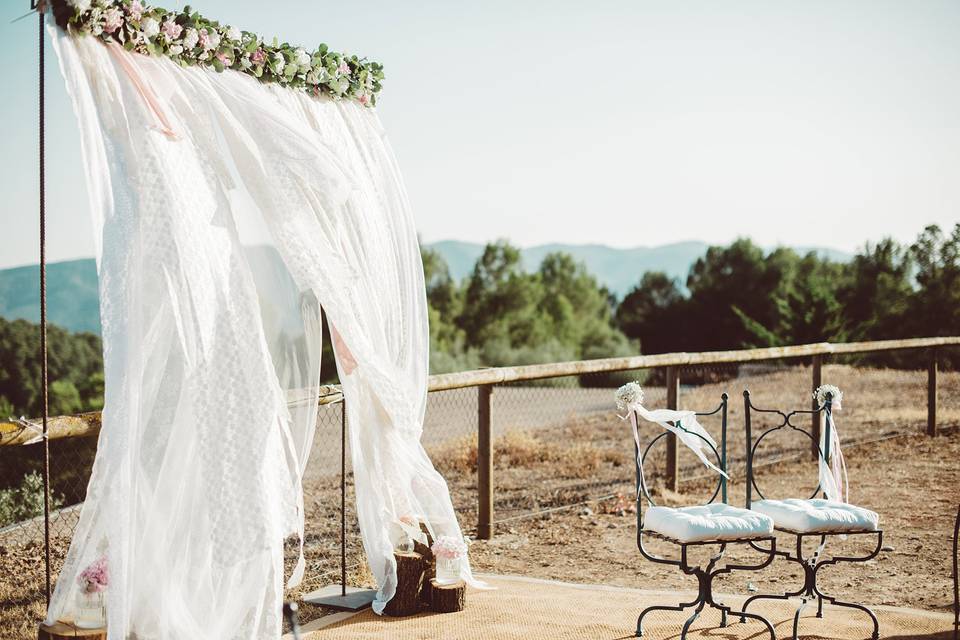 Decoración de boda