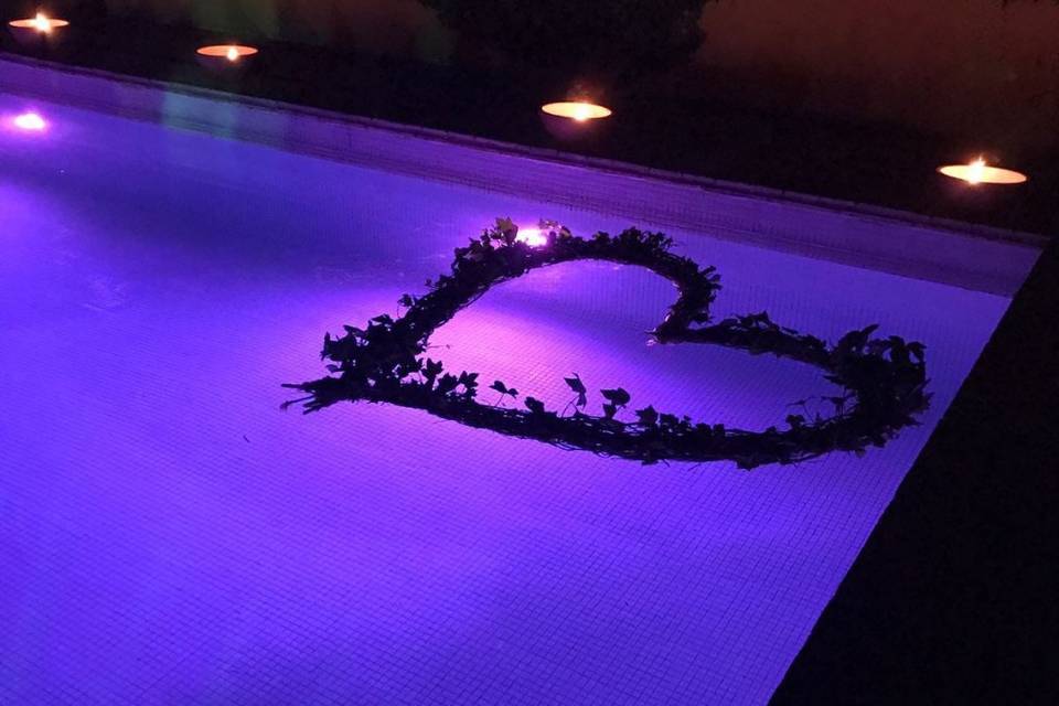 Detalles de la piscina