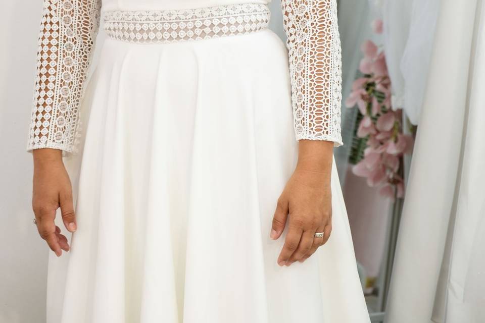 vestido_novia_manga_encaje_cintura