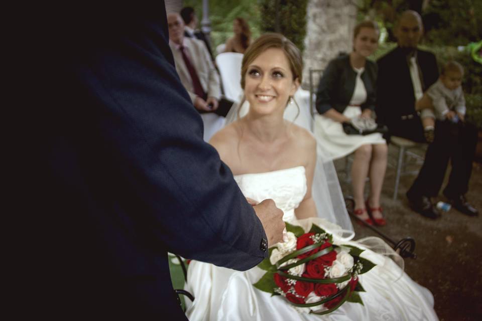 Ceremonia en jardín botánico