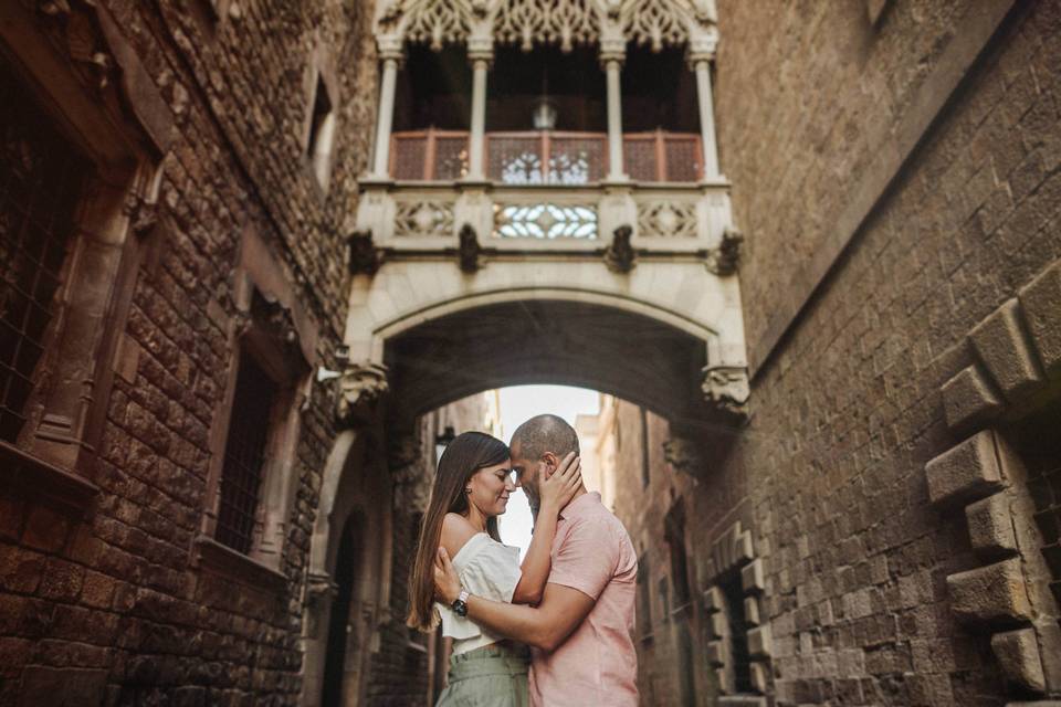 Preboda en Barcelona