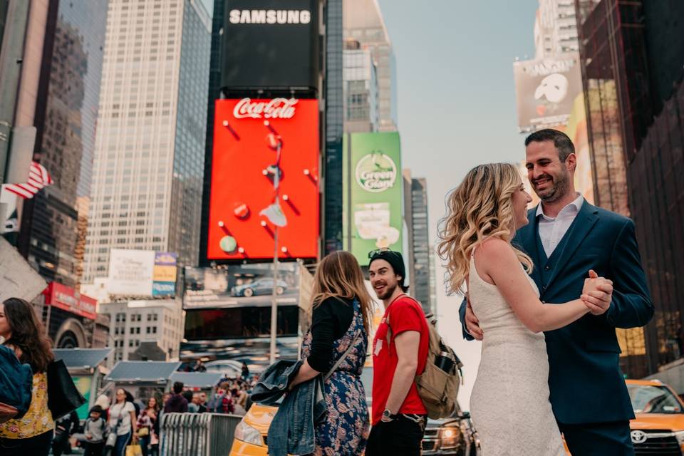 Boda en nueva york