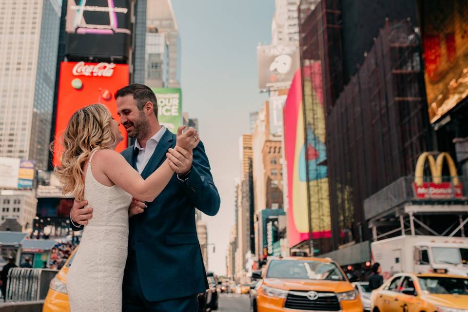 Boda en nueva york