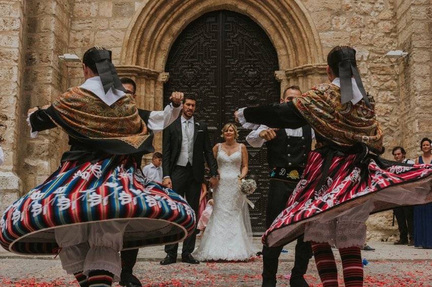 Salida novios ceremonia