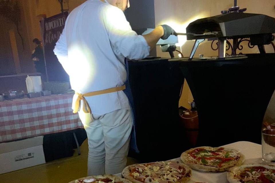 Pizzas y horneo