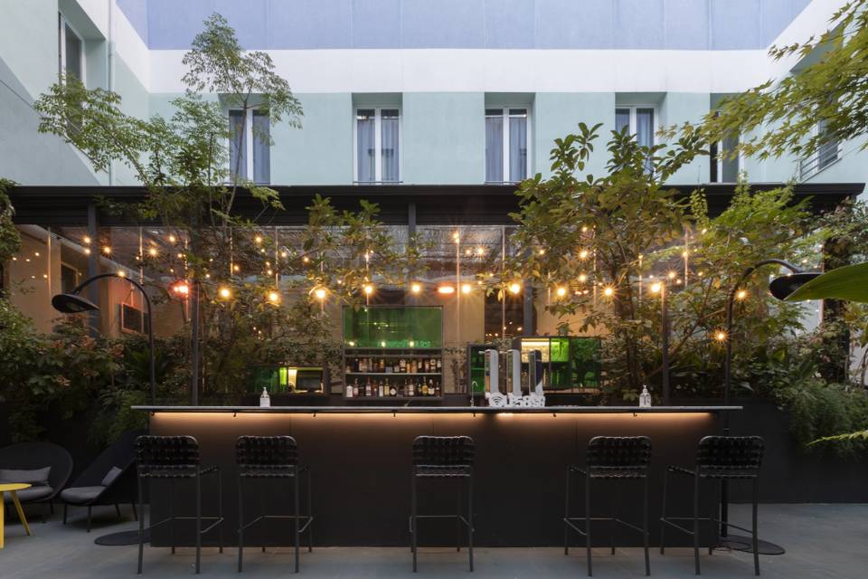 Barra terraza exterior