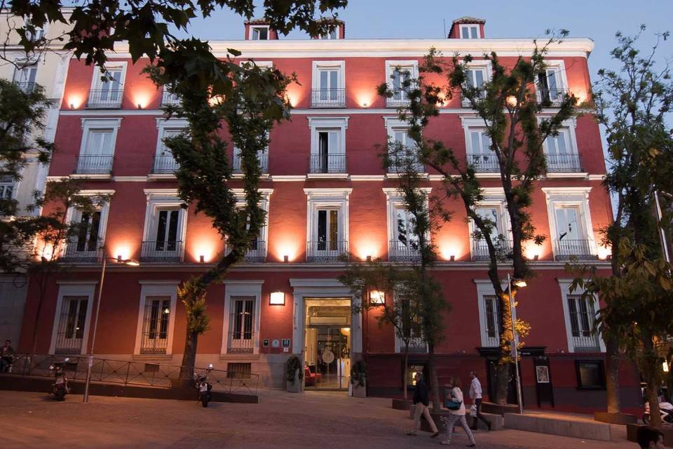 Fachada del hotel