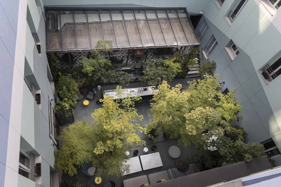 Aérea terraza