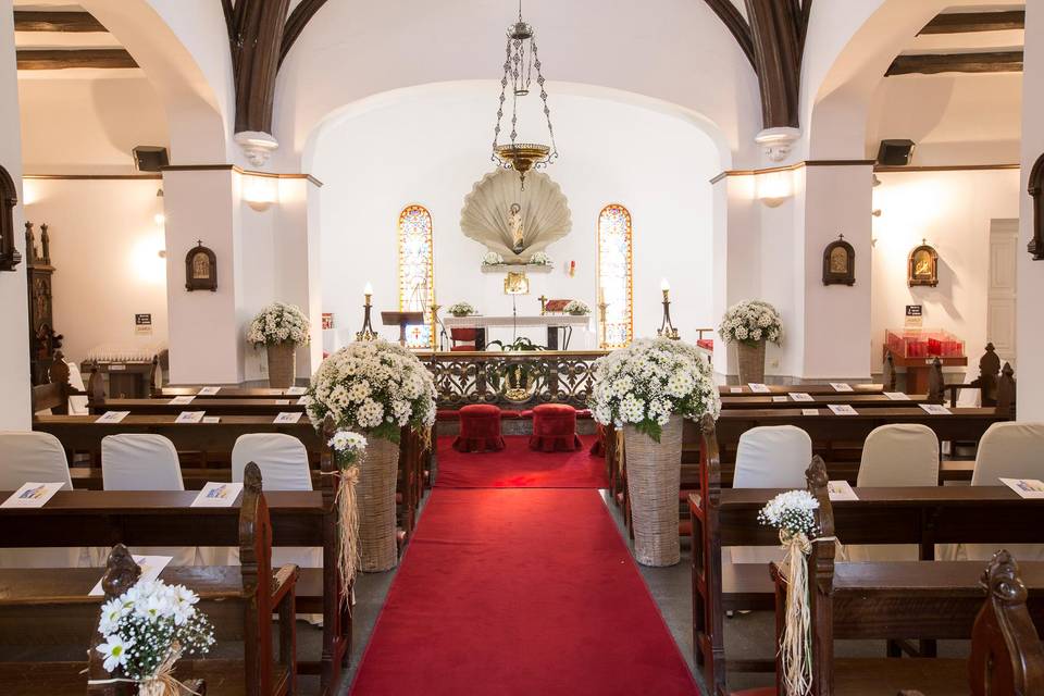 Interior de la capilla