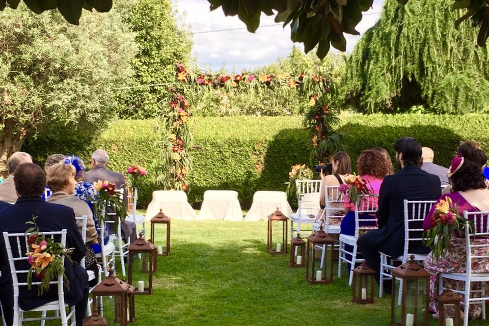 Boda de temática indú