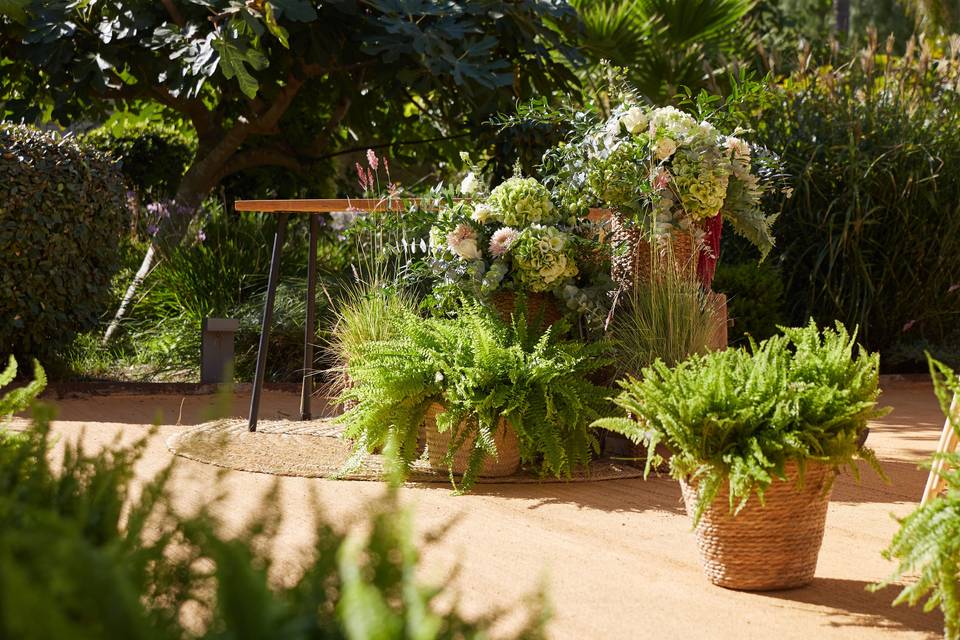 Decoración jardín