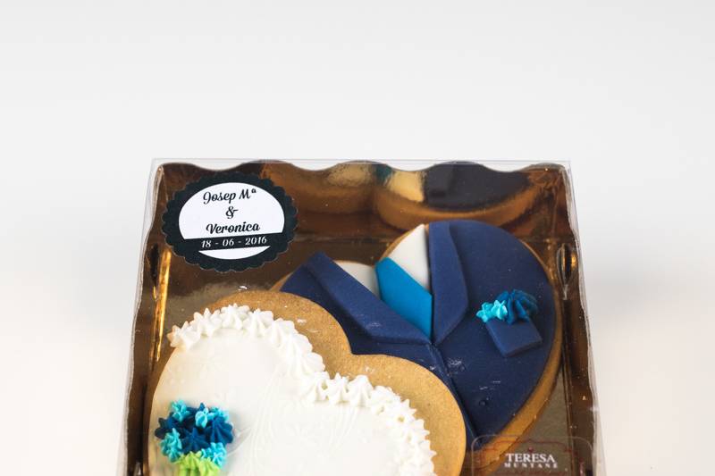 Pack galletas zapato - boda