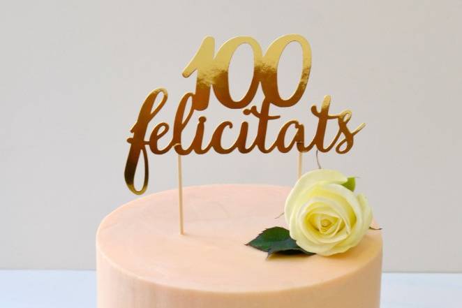 Tarta - 100 años