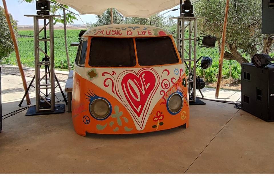 Cabina de DJ VW