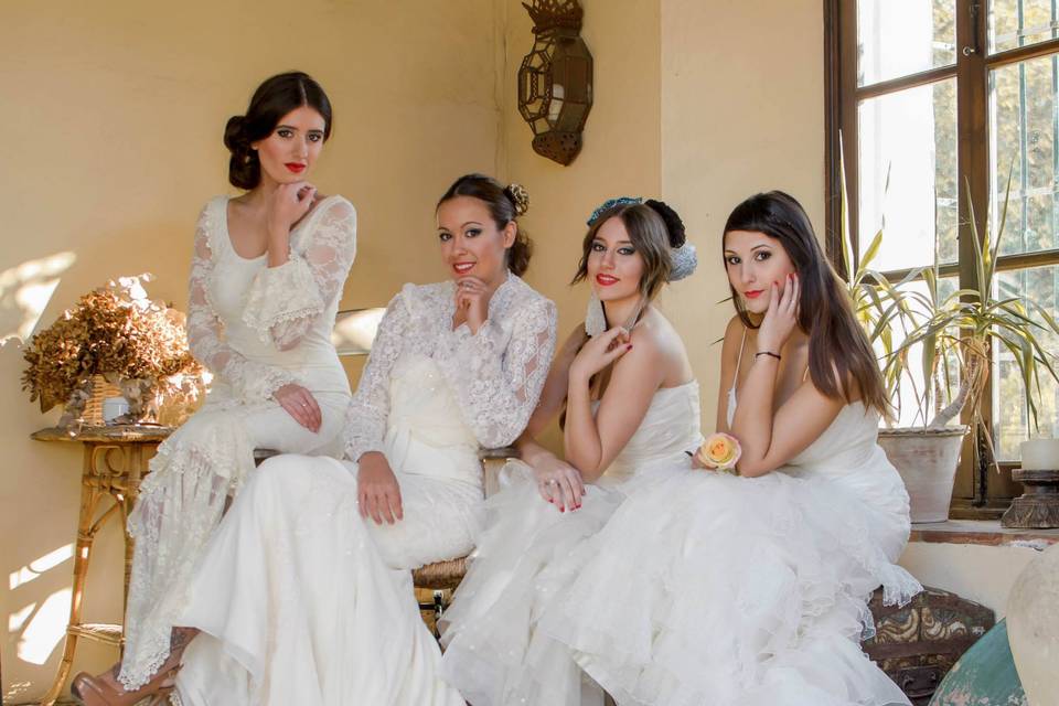 Novias maquilladas