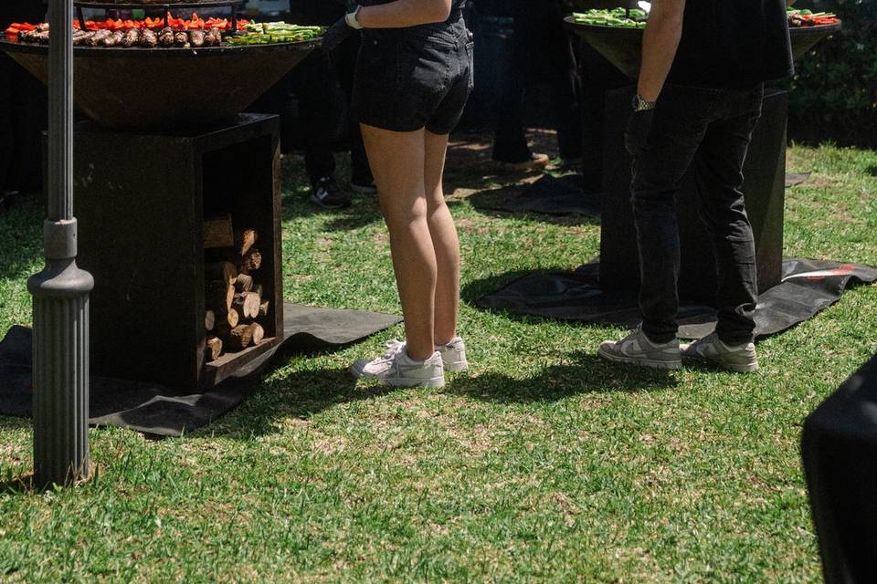 Tiberium BBQ en acción