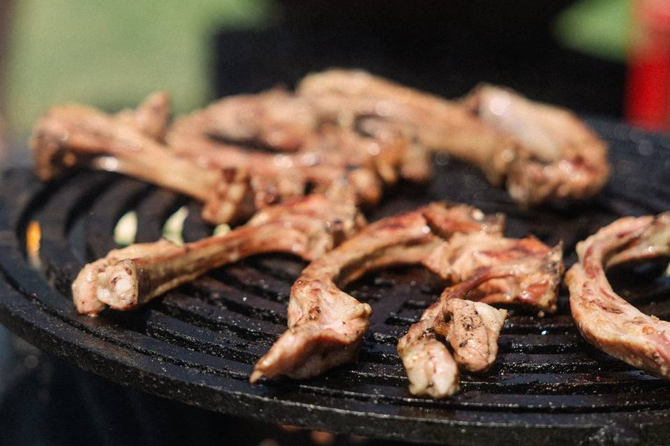 Carne a la brasa