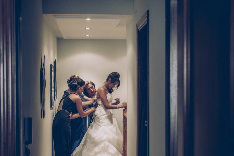 Fotografía reportaje boda.