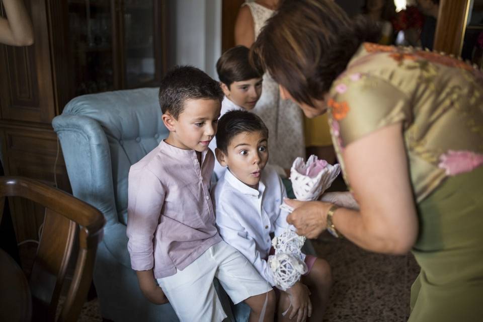 Fotografía reportaje boda.