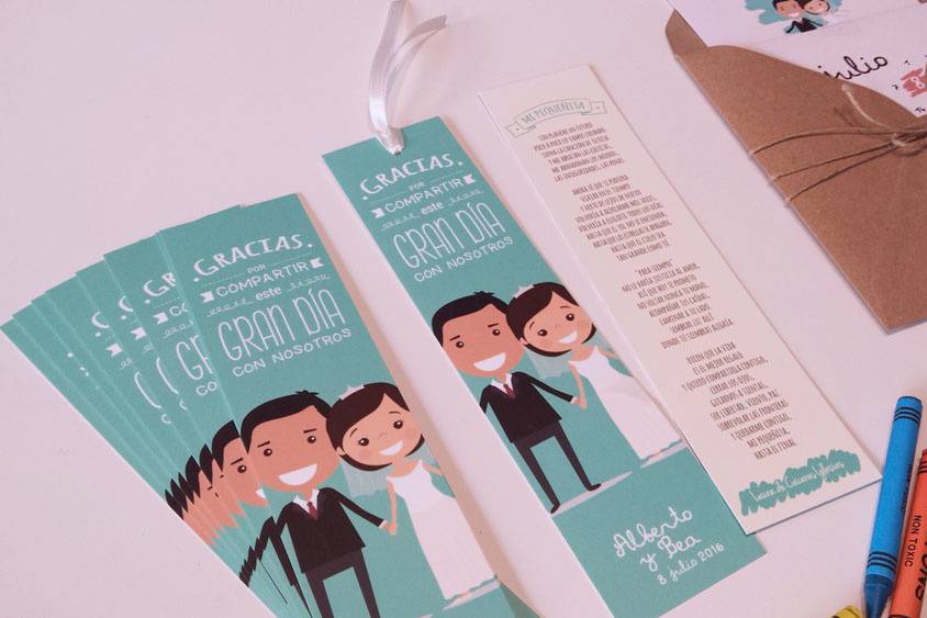 Detalles para invitados de A&B