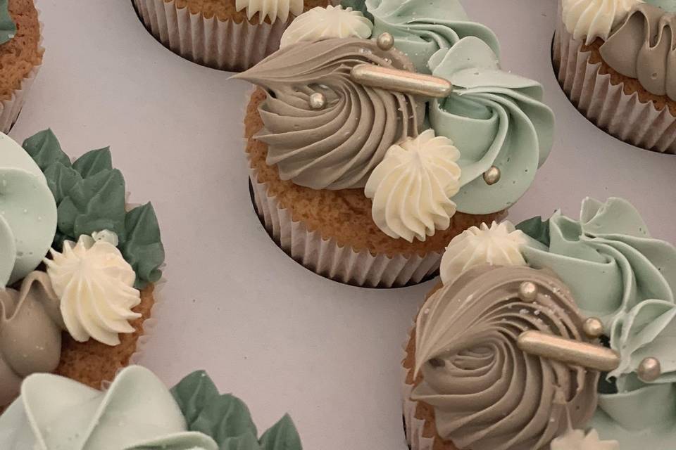 Tarta con mariposas