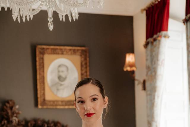 Maquillaje y peinado novia