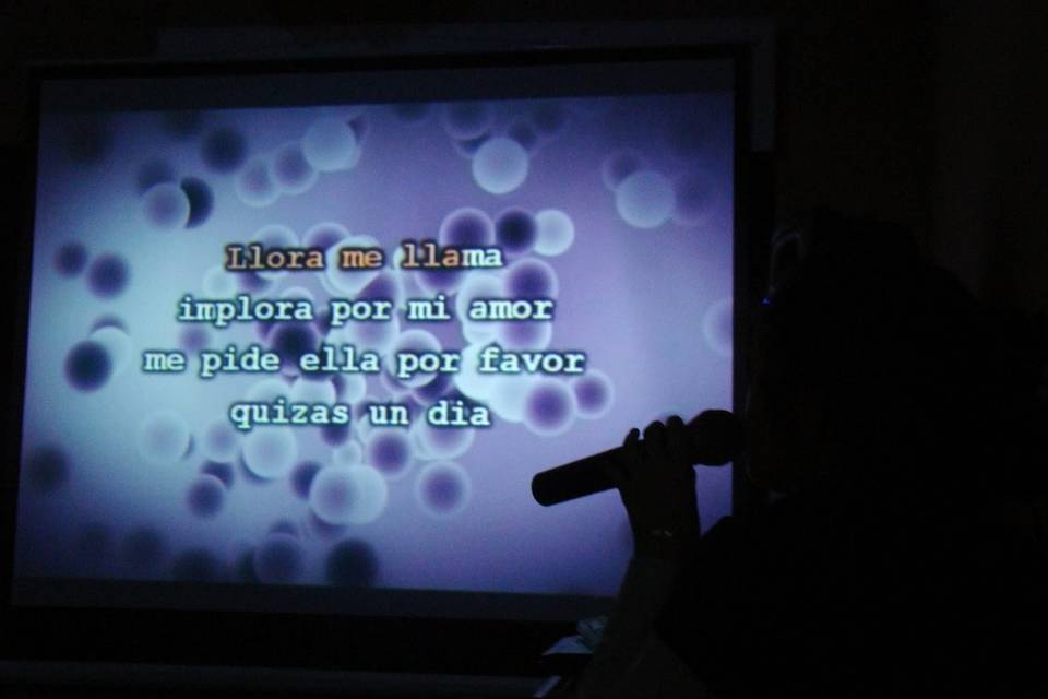 Servicio de karaoke