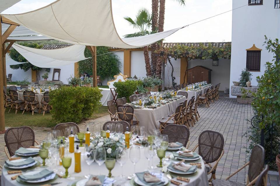 Patio para celebraciones