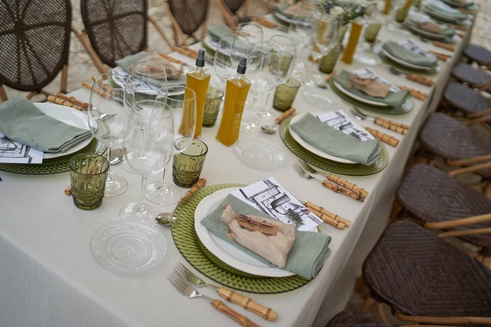 Mesa para invitados