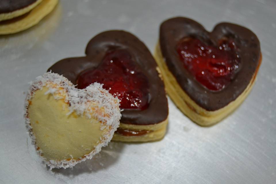 Galletas de corazón