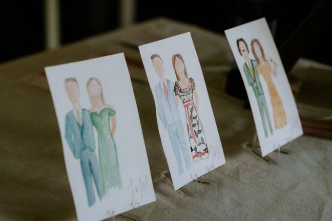 Retratos de invitados