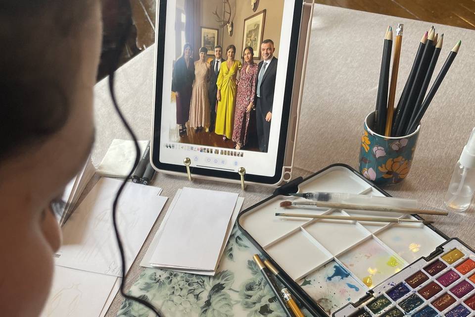 Animación de bodas arte en viv