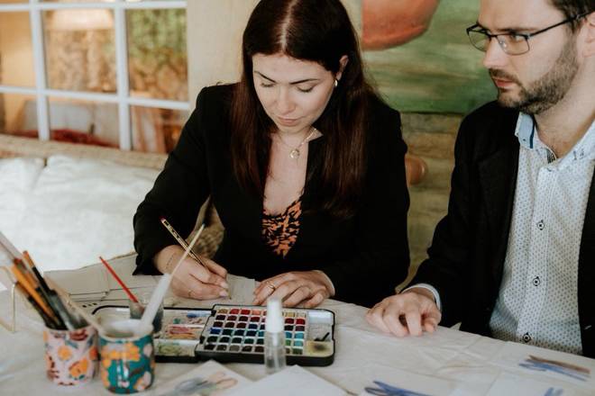 Live Art en bodas