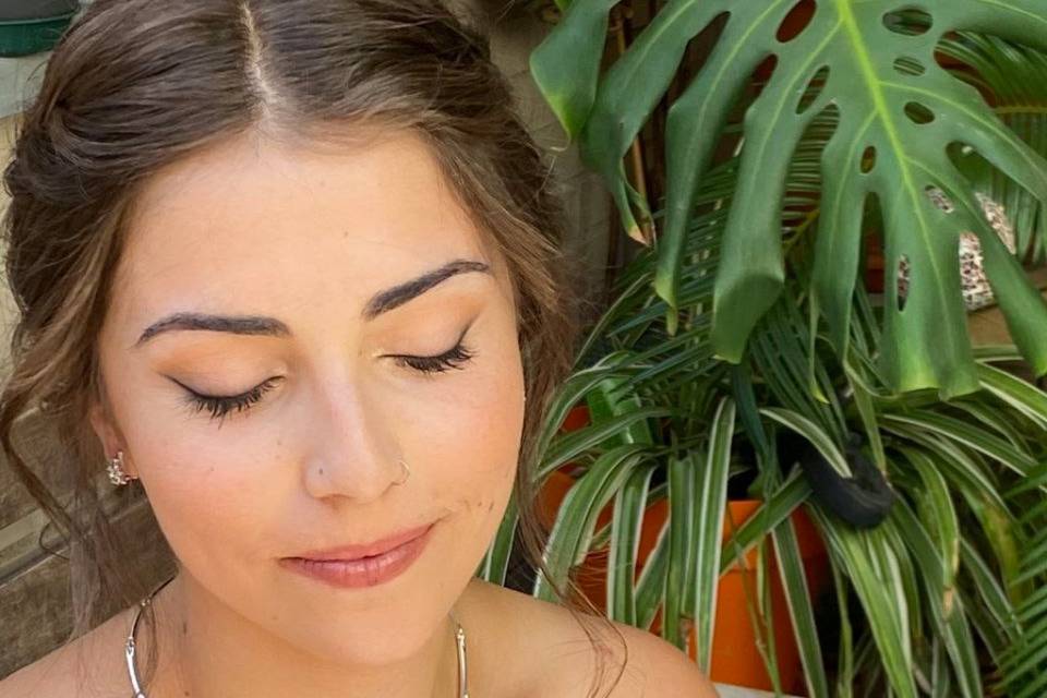 Maquillaje con luz.!!!