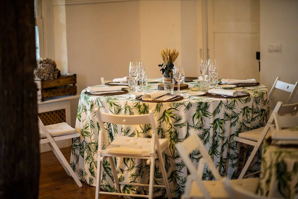 Banquete salón interior