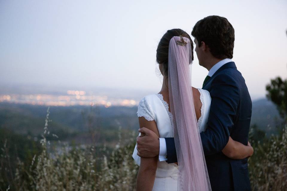 Boda B&Á, novios