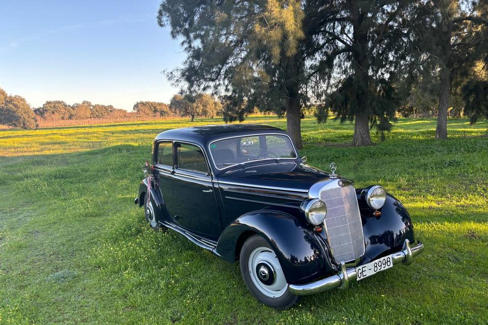El coche de bodas