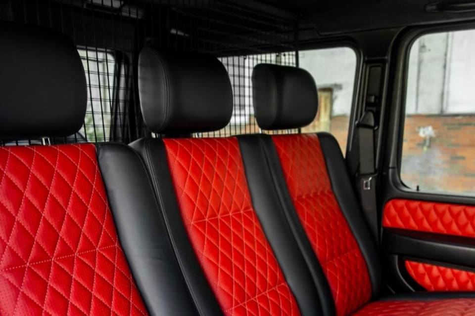 Asientos traseros G63 Bodas