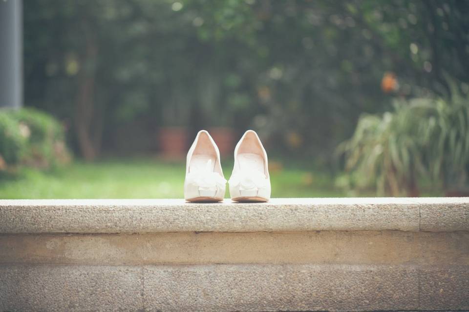 Zapatos de la novia