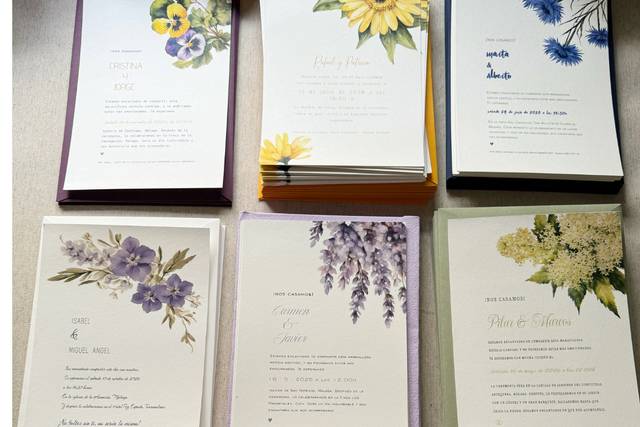 Colección de invitaciones